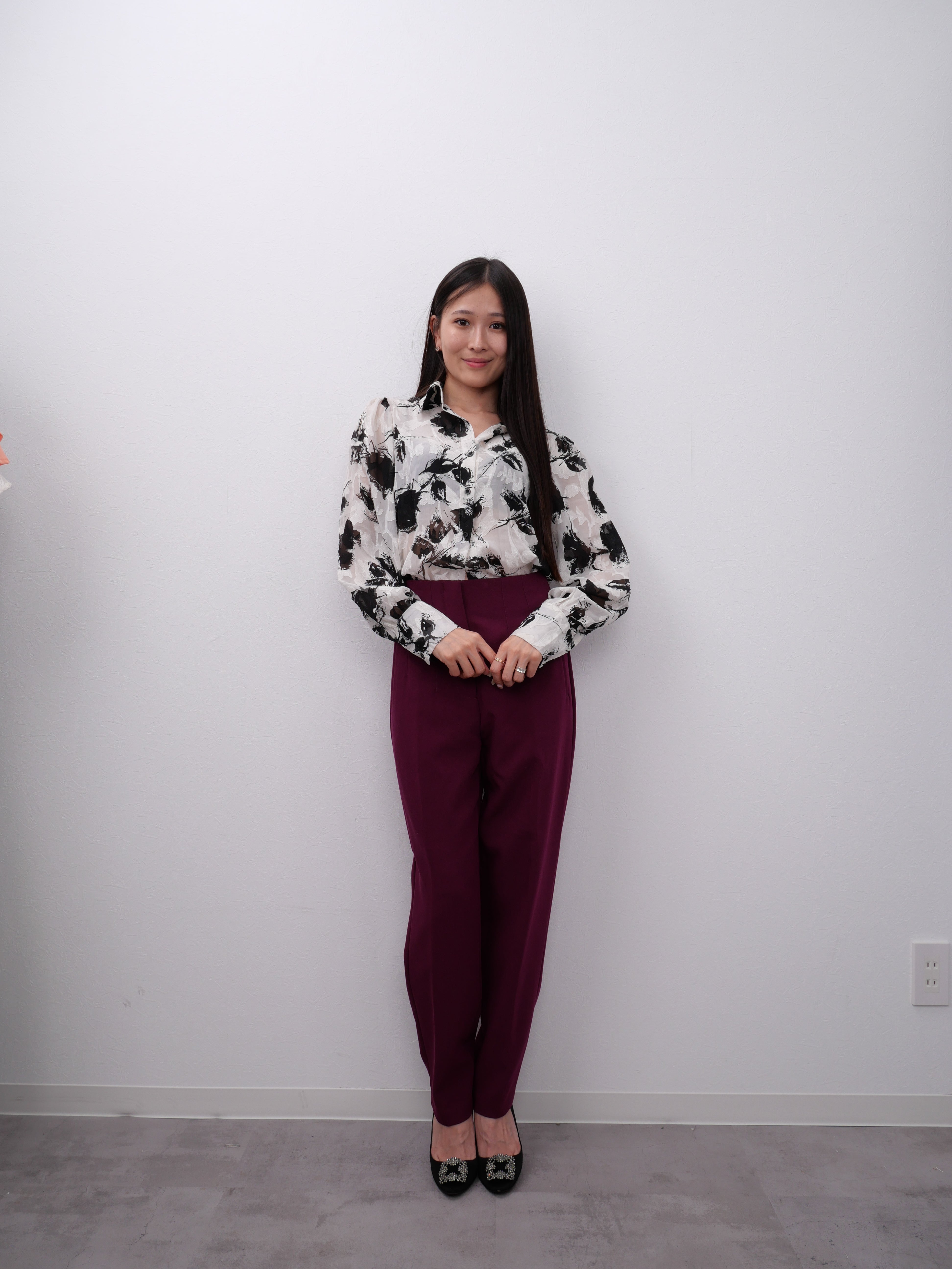 【あさみの私服】A014（パンツ)ZARA_サイズL